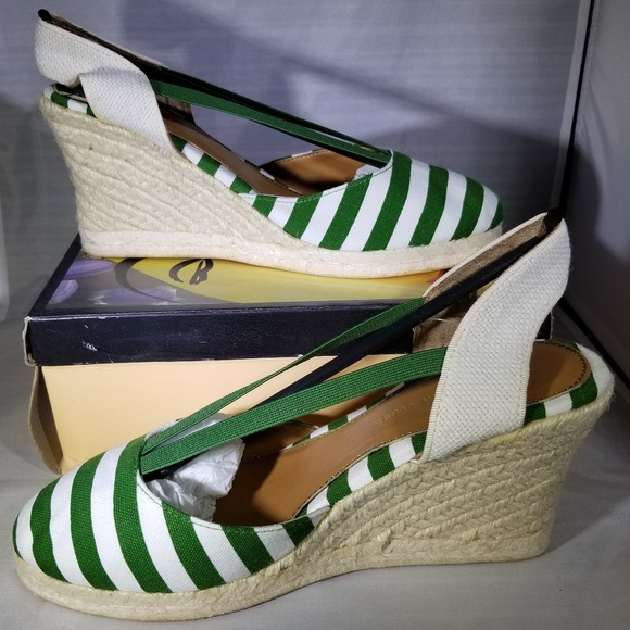 Montego Bay Club Shoes - New In Box!! Montego Bay Club, Green Yacht SLG